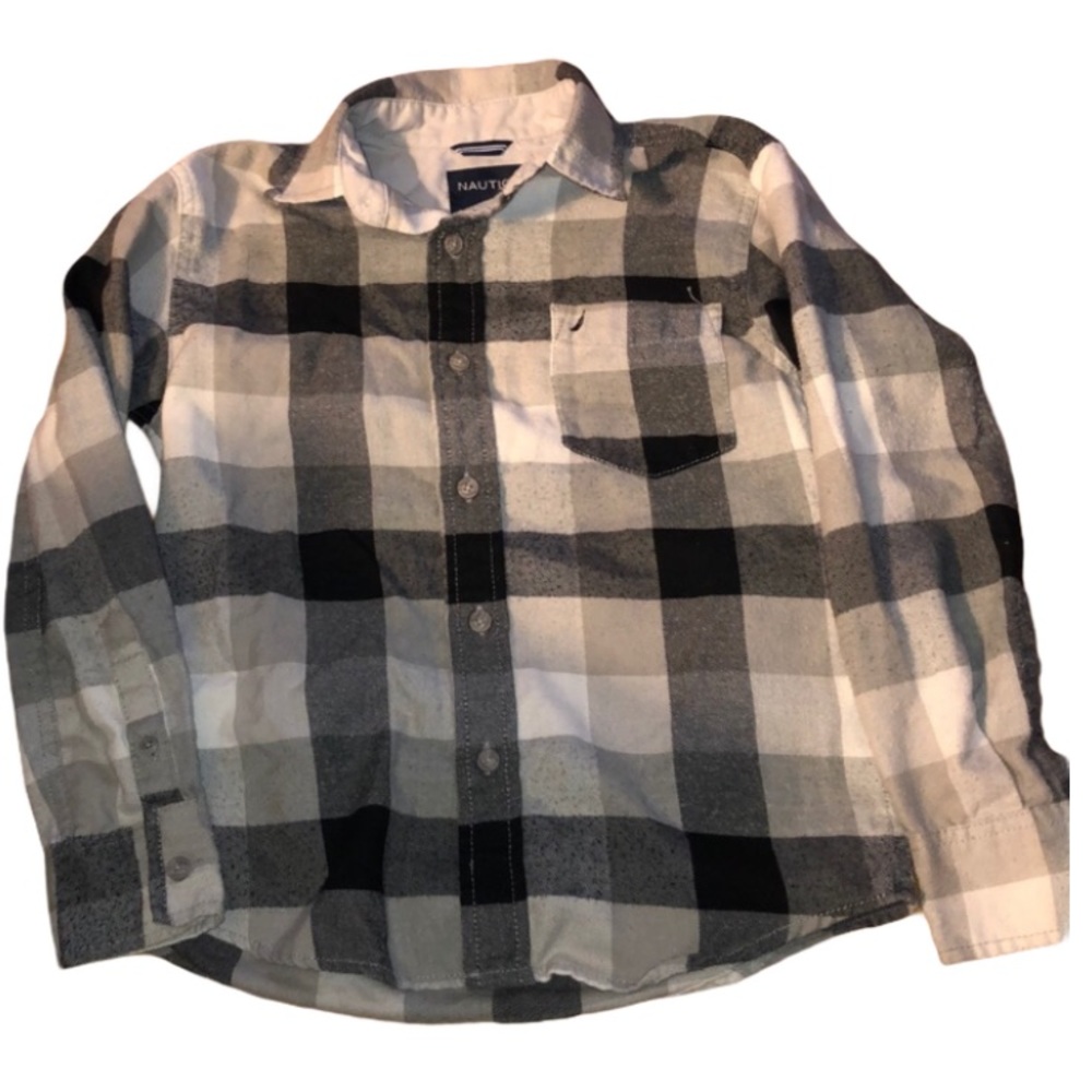 🌸SALE🌸 Nautica boys button down shirt size small